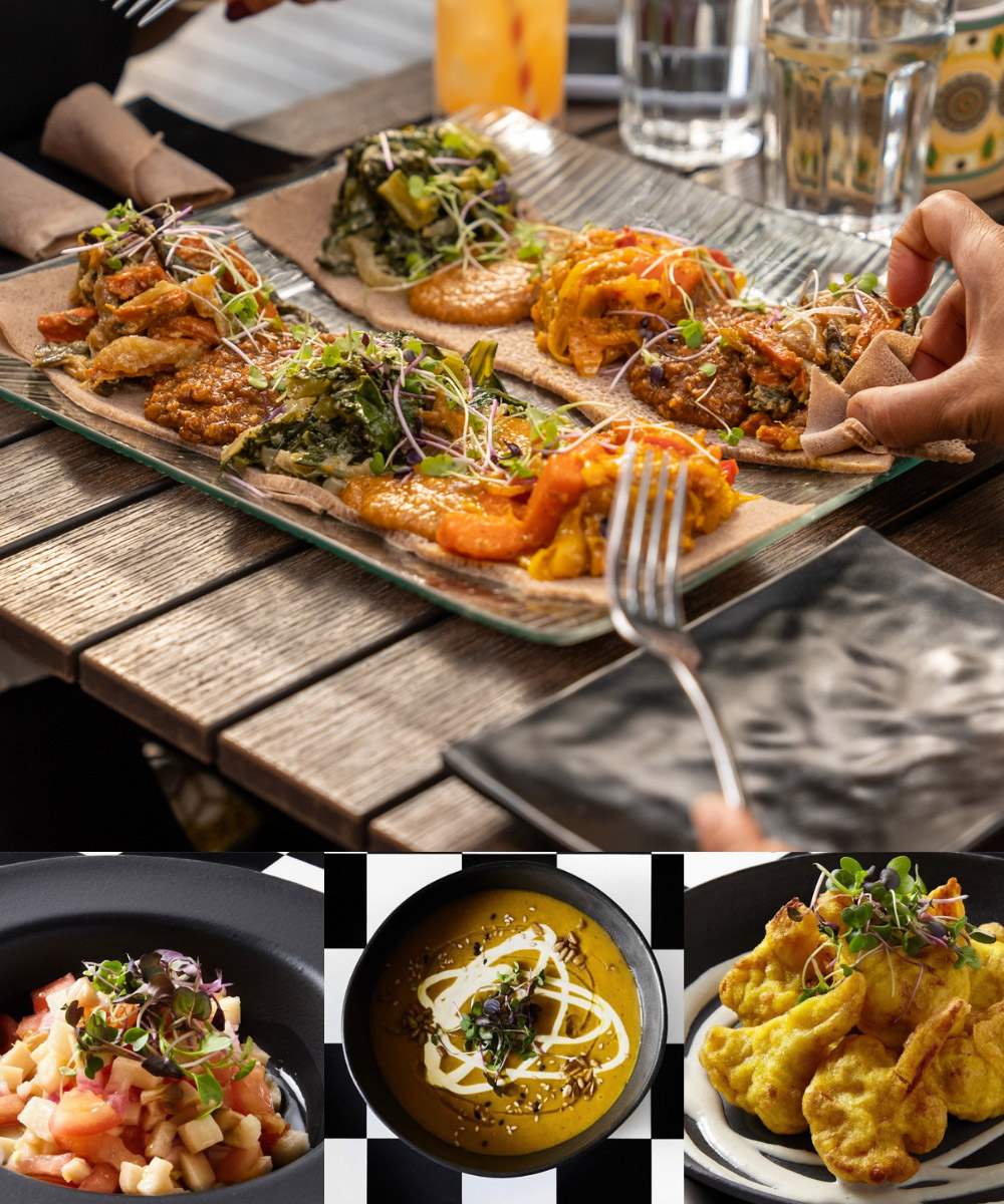 Restaurant partnerships and dishes